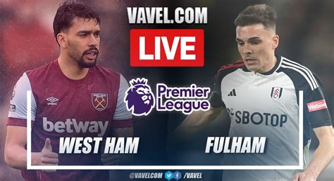 west ham vs fulham lineups